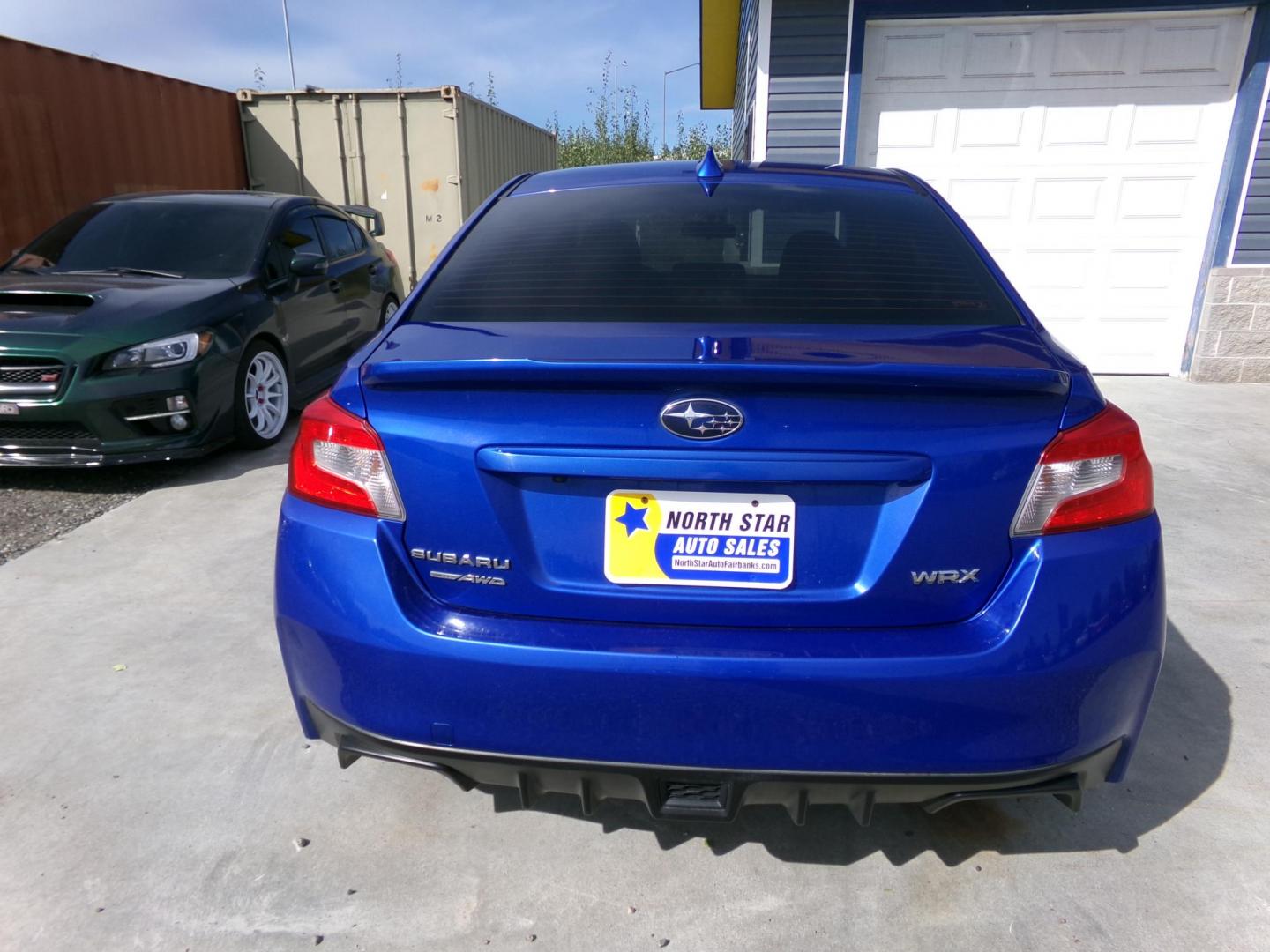 2017 Blue /Black Subaru WRX 4-Door (JF1VA1B66H9) with an 2.0L H4 DOHC 16V engine, 6-Speed Manual transmission, located at 2630 Philips Field Rd., Fairbanks, AK, 99709, (907) 458-0593, 64.848068, -147.780609 - Photo#3