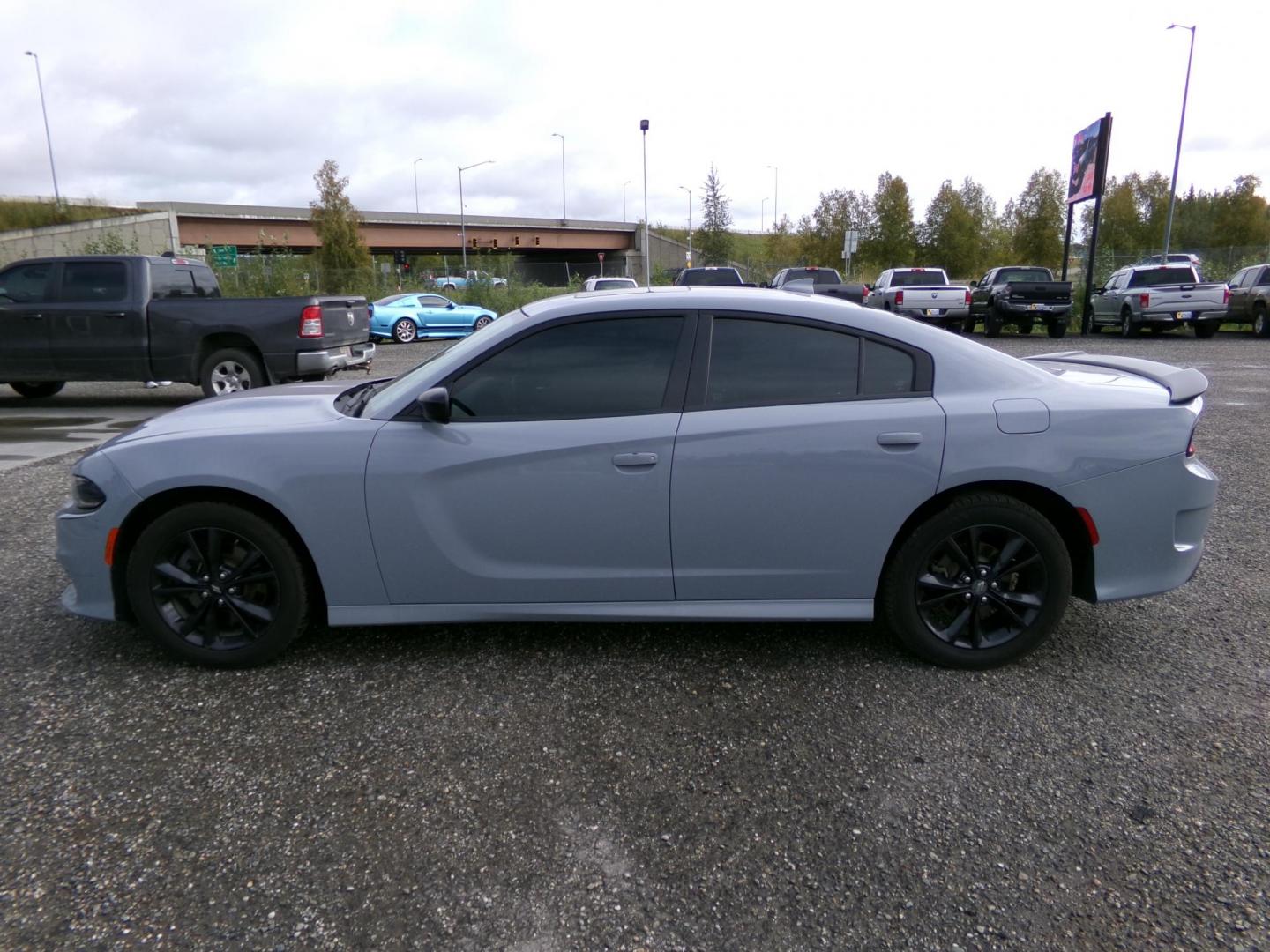 2020 Grey Dodge Charger GT AWD (2C3CDXMG0LH) with an 3.6L V6 DOHC 24V engine, 8A transmission, located at 2630 Philips Field Rd., Fairbanks, AK, 99709, (907) 458-0593, 64.848068, -147.780609 - Photo#2