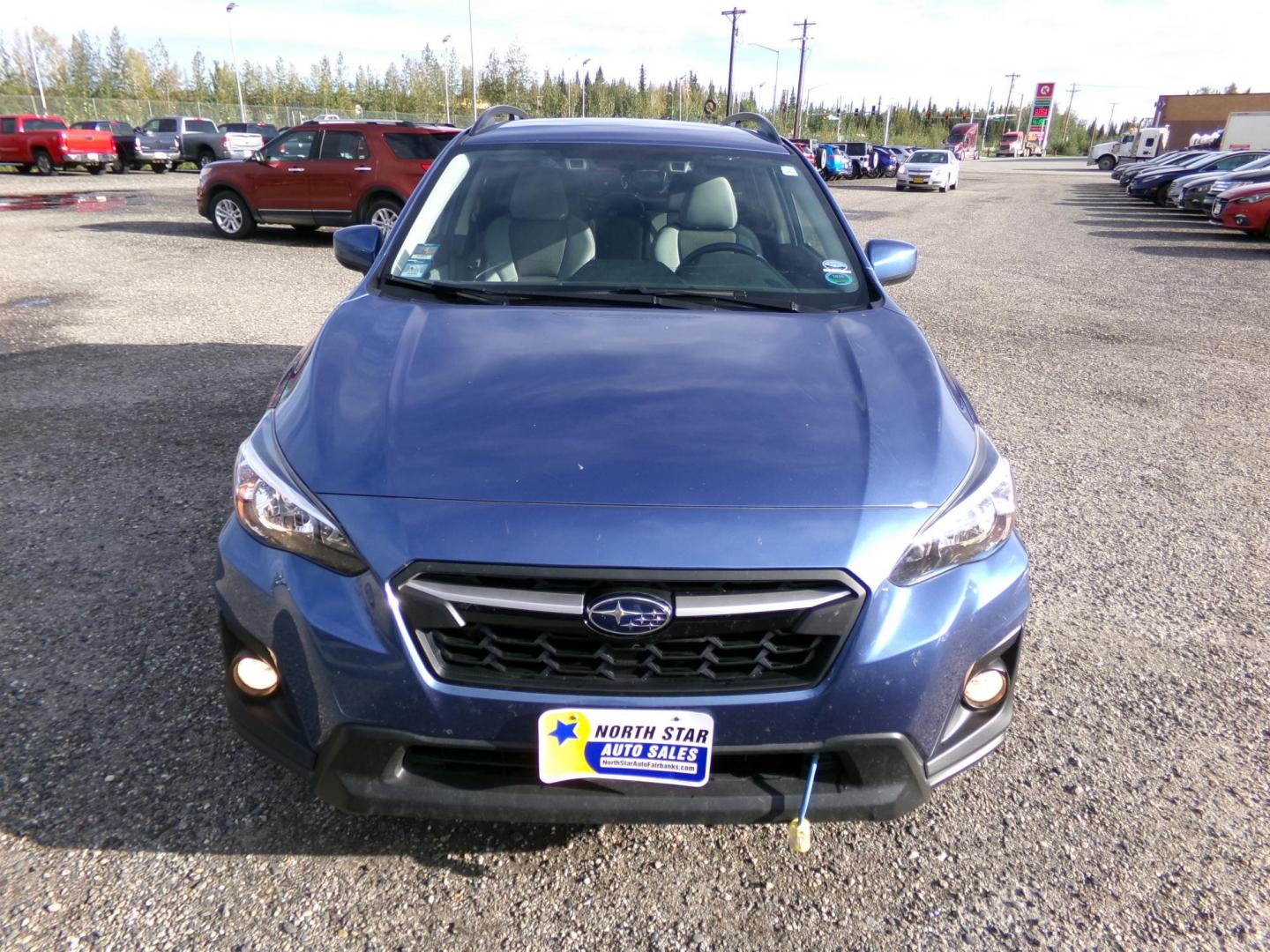 2020 Blue Subaru Crosstrek 2.0i Premium CVT (JF2GTAPC0L8) with an 2.0L L4 DOHC 16V engine, CVT transmission, located at 2630 Philips Field Rd., Fairbanks, AK, 99709, (907) 458-0593, 64.848068, -147.780609 - Photo#1