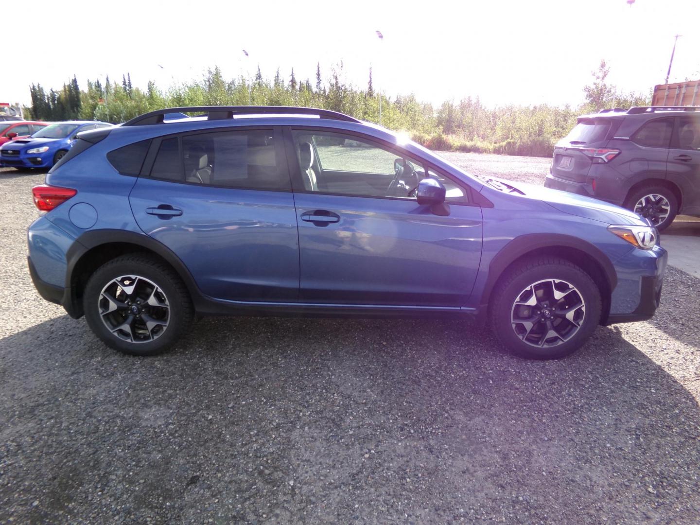 2020 Blue Subaru Crosstrek 2.0i Premium CVT (JF2GTAPC0L8) with an 2.0L L4 DOHC 16V engine, CVT transmission, located at 2630 Philips Field Rd., Fairbanks, AK, 99709, (907) 458-0593, 64.848068, -147.780609 - Photo#2