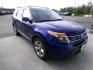 2013 Blue Ford Explorer Limited 4WD (1FM5K8F81DG) with an 3.5L V6 DOHC 24V engine, 6-Speed Automatic transmission, located at 2630 Philips Field Rd., Fairbanks, AK, 99709, (907) 458-0593, 64.848068, -147.780609 - Photo#0