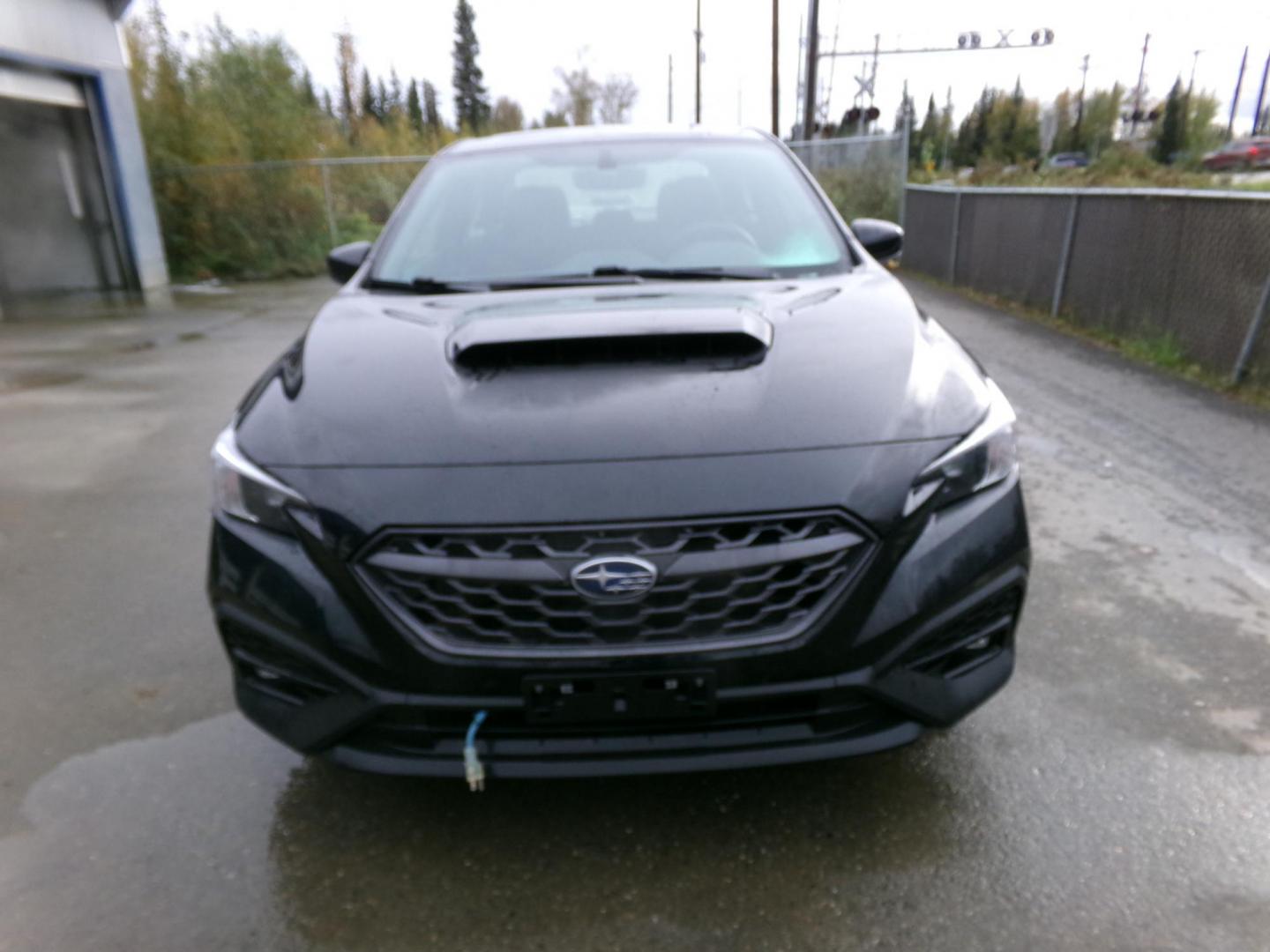 2022 Black Subaru WRX Premium 6M (JF1VBAF62N9) with an 2.0L H4 DOHC 16V engine, 6M transmission, located at 2630 Philips Field Rd., Fairbanks, AK, 99709, (907) 458-0593, 64.848068, -147.780609 - Photo#1