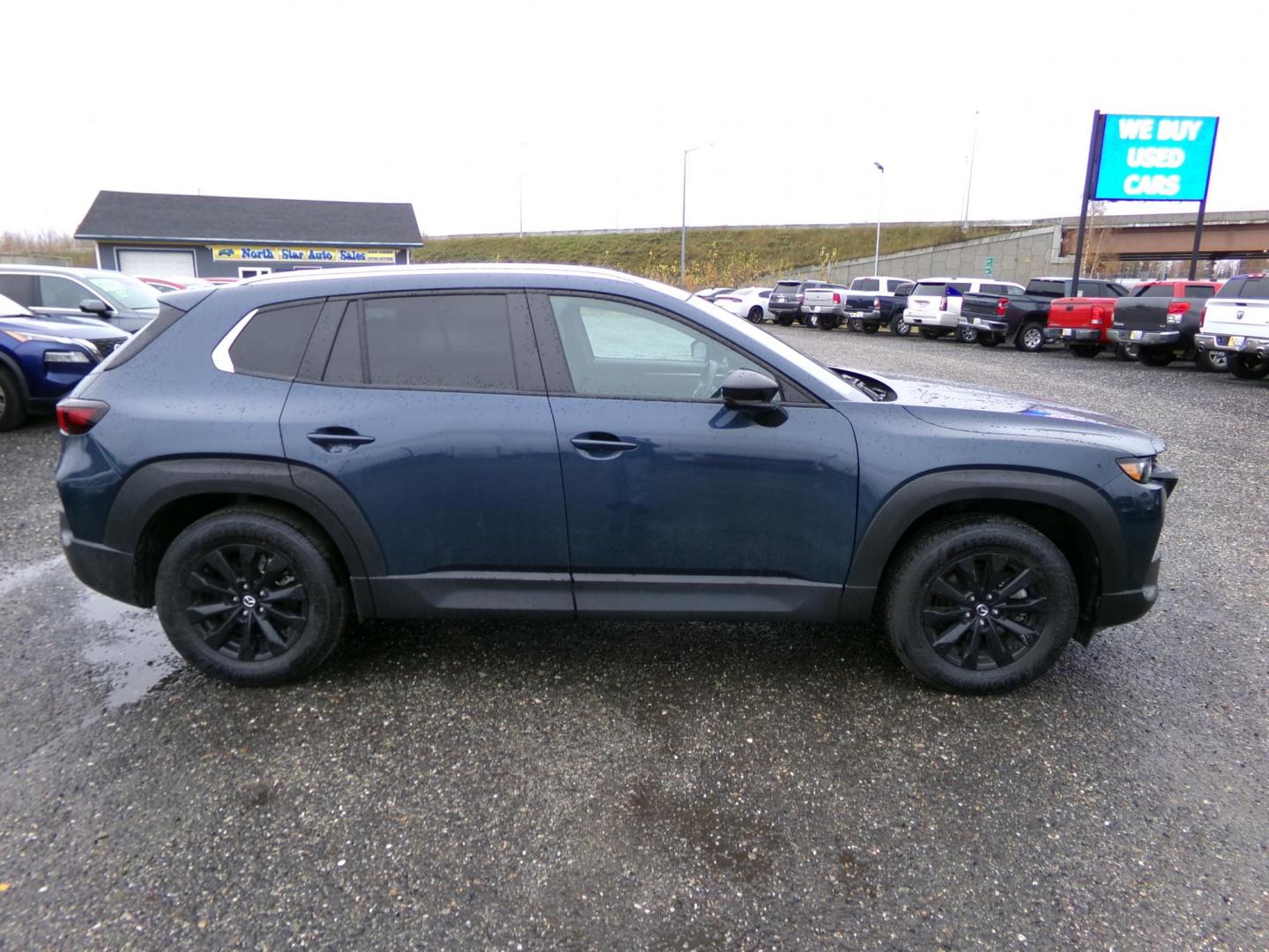 2024 Blue Mazda CX-50 2.5 S Preferred (7MMVABBM4RN) with an 2.5L L4 DOHC 16V engine, 6A transmission, located at 2630 Philips Field Rd., Fairbanks, AK, 99709, (907) 458-0593, 64.848068, -147.780609 - Photo#2