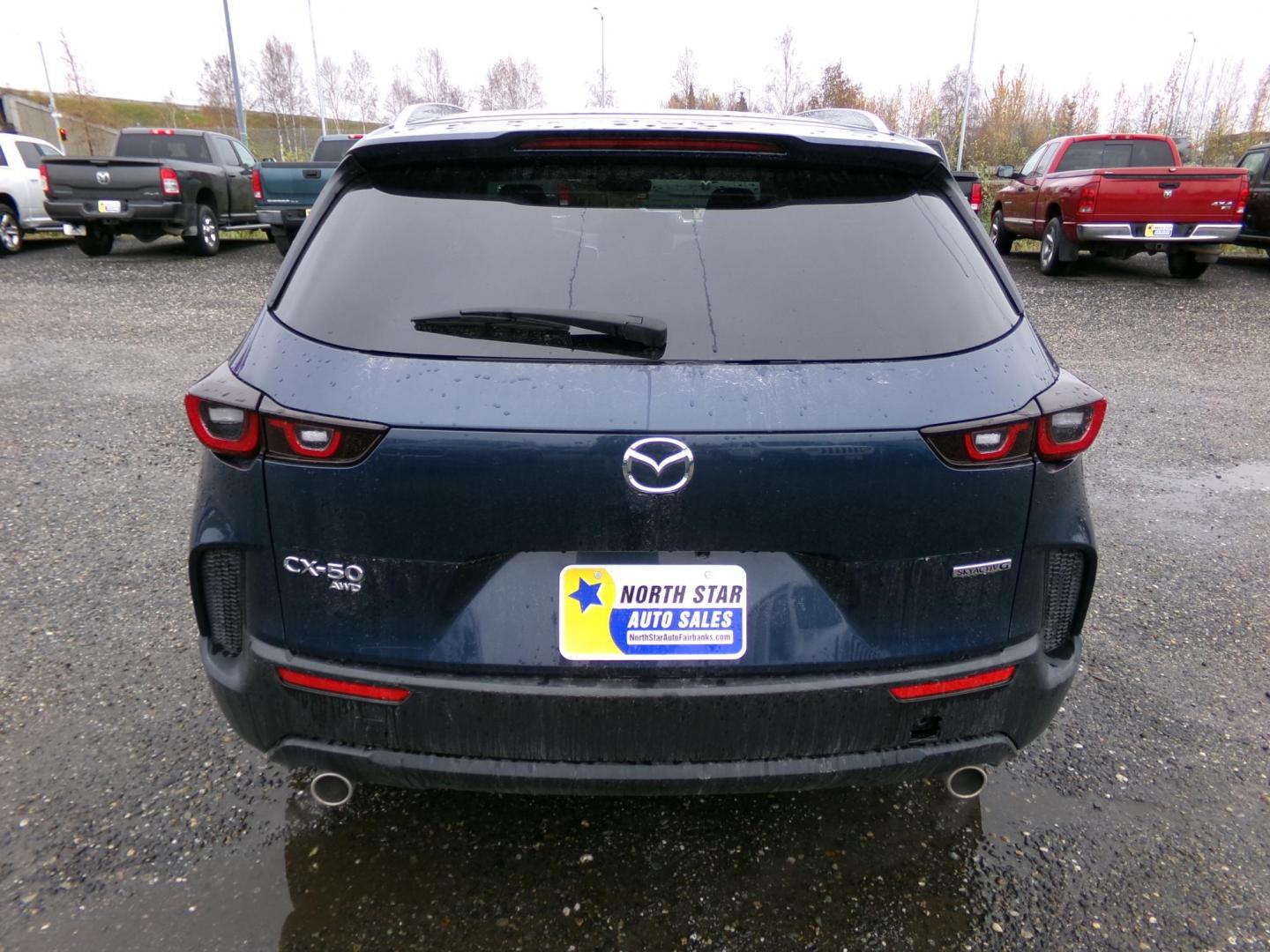 2024 Blue Mazda CX-50 2.5 S Preferred (7MMVABBM4RN) with an 2.5L L4 DOHC 16V engine, 6A transmission, located at 2630 Philips Field Rd., Fairbanks, AK, 99709, (907) 458-0593, 64.848068, -147.780609 - Photo#3