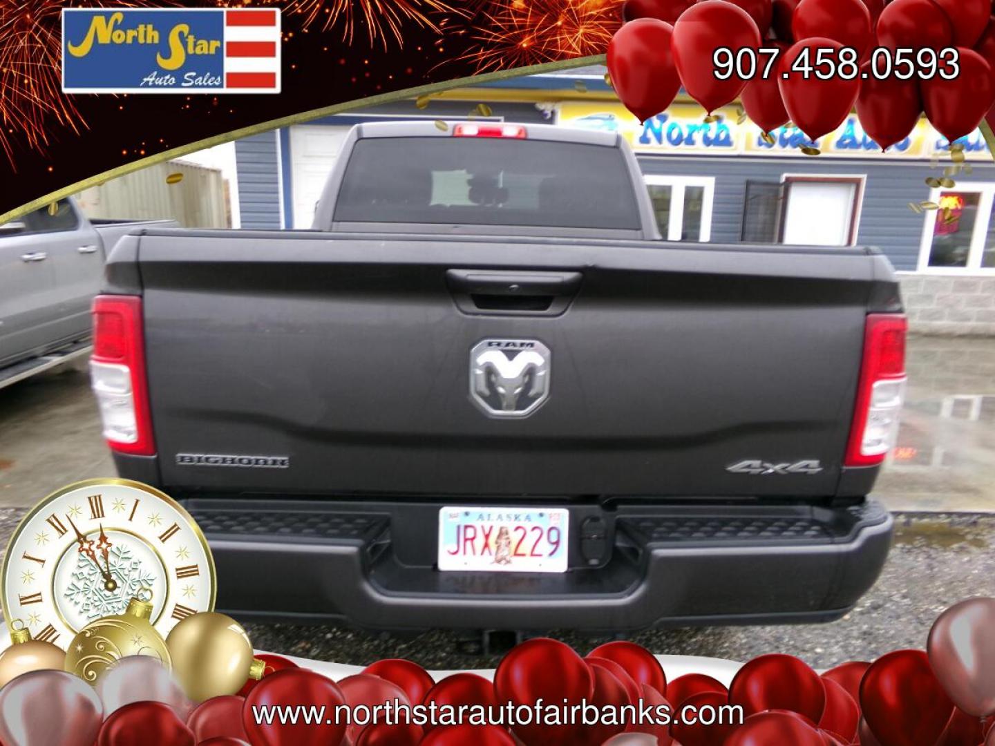 2019 Grey Dodge 2500 BigHorn Crew Cab SWB 4WD (3C6UR5DL0KG) with an 6.7L L6 OHV 24V TURBO DIESEL engine, 6A transmission, located at 2630 Philips Field Rd., Fairbanks, AK, 99709, (907) 458-0593, 64.848068, -147.780609- Photo#3