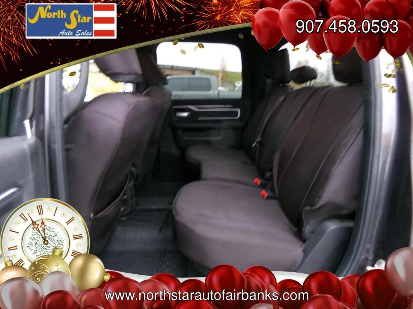 2019 Grey Dodge 2500 BigHorn Crew Cab SWB 4WD (3C6UR5DL0KG) with an 6.7L L6 OHV 24V TURBO DIESEL engine, 6A transmission, located at 2630 Philips Field Rd., Fairbanks, AK, 99709, (907) 458-0593, 64.848068, -147.780609- Photo#5