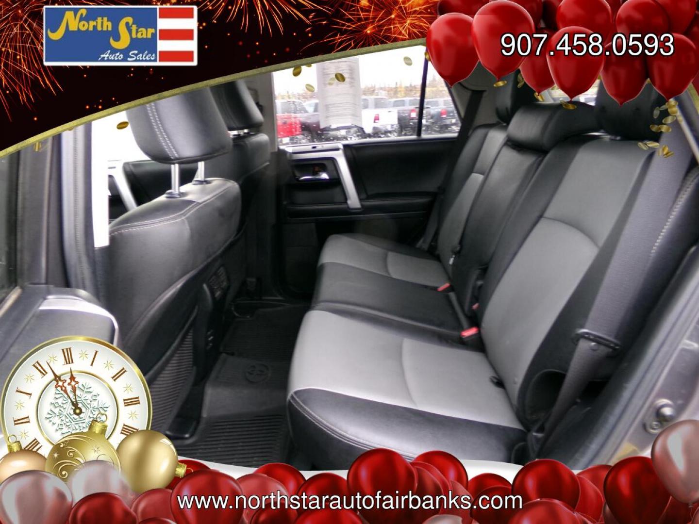 2019 Grey Toyota 4Runner SR5 4WD (JTEBU5JR1K5) with an 4.0L V6 DOHC 24V engine, 5A transmission, located at 2630 Philips Field Rd., Fairbanks, AK, 99709, (907) 458-0593, 64.848068, -147.780609- Photo#5