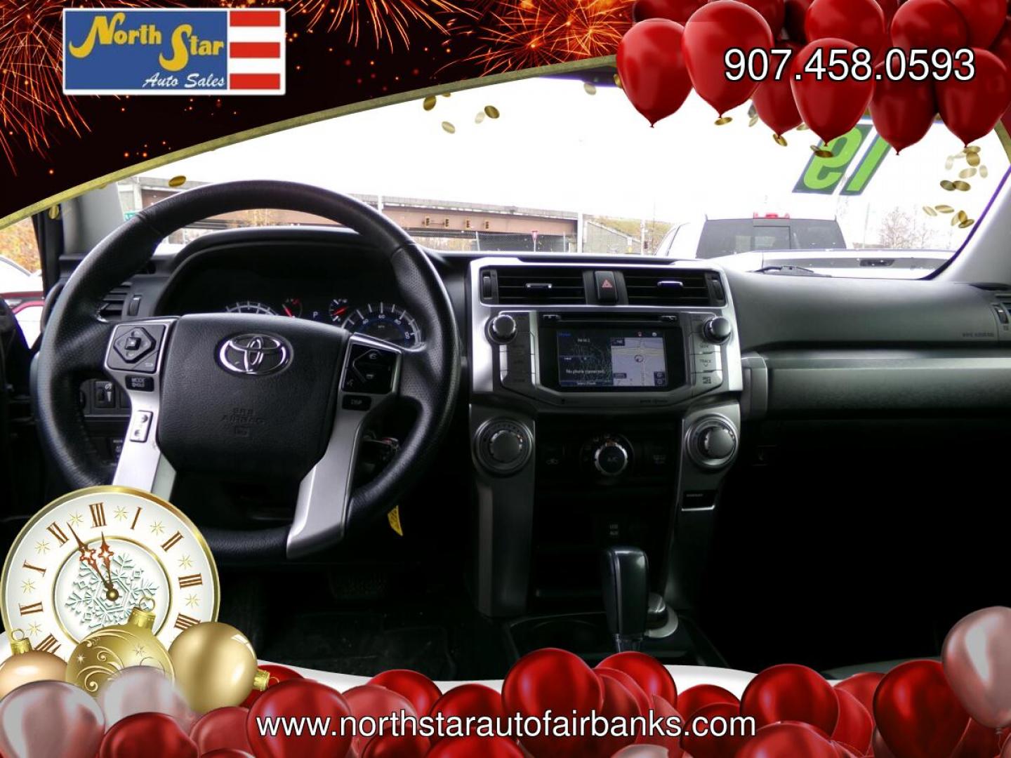 2019 Grey Toyota 4Runner SR5 4WD (JTEBU5JR1K5) with an 4.0L V6 DOHC 24V engine, 5A transmission, located at 2630 Philips Field Rd., Fairbanks, AK, 99709, (907) 458-0593, 64.848068, -147.780609- Photo#6