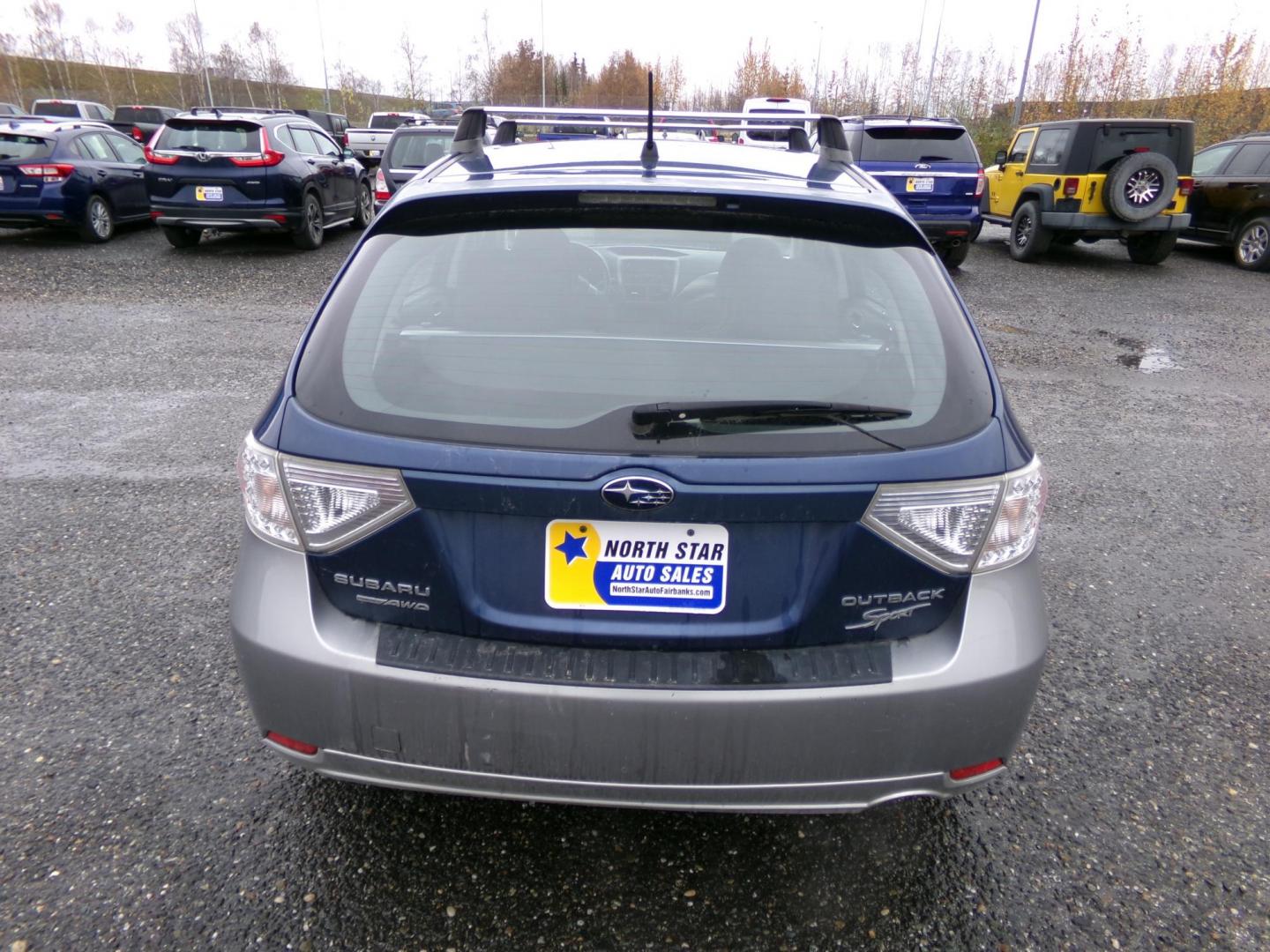 2011 Blue Subaru Impreza Outback Sport (JF1GH6D61BG) with an 2.5L H4 SOHC 16V engine, 5-Speed Manual transmission, located at 2630 Philips Field Rd., Fairbanks, AK, 99709, (907) 458-0593, 64.848068, -147.780609 - Photo#3