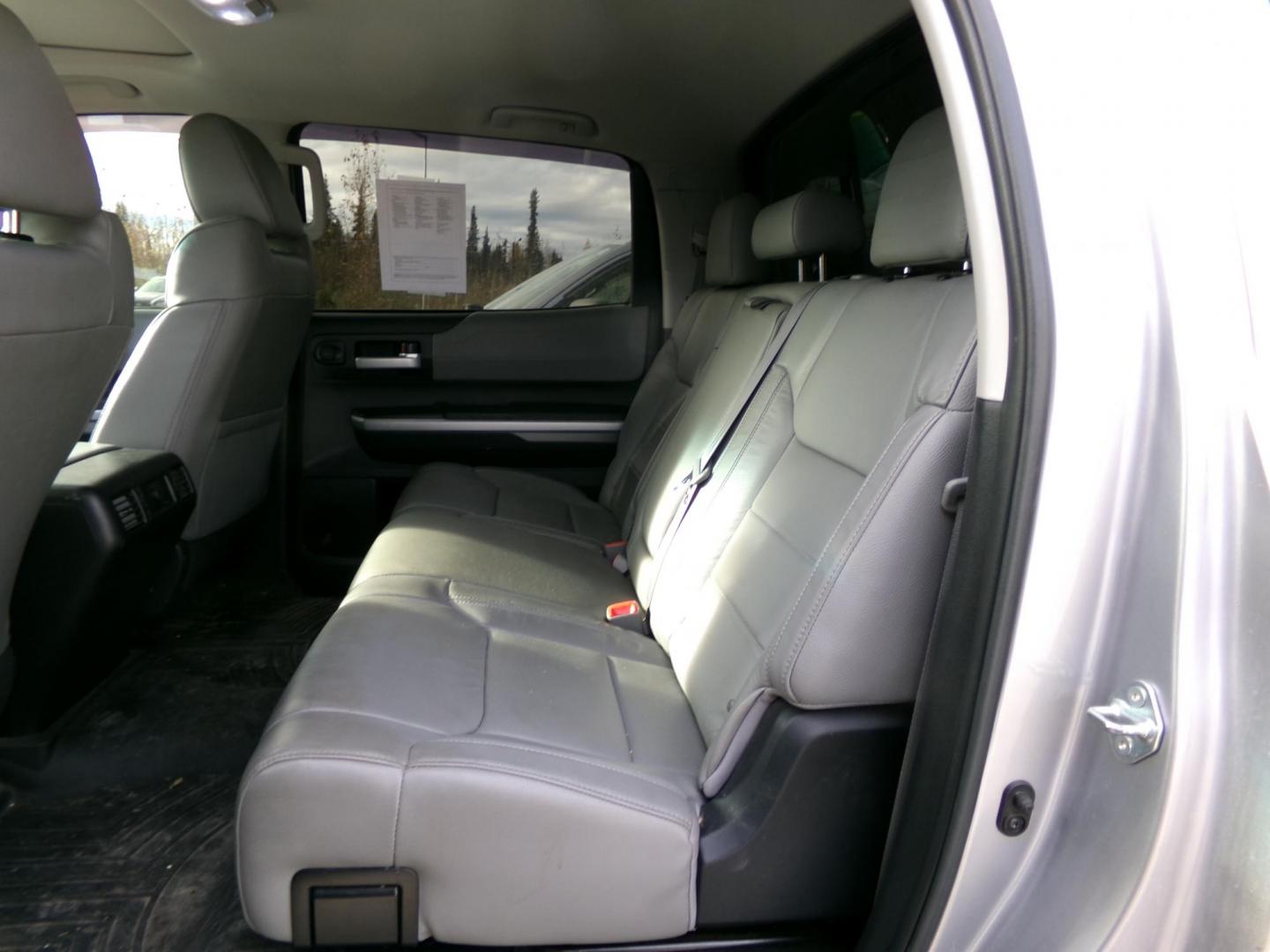 2016 Silver Toyota Tundra Limited 5.7L CrewMax 4WD (5TFHY5F18GX) with an 5.7L V8 DOHC 32V engine, 6A transmission, located at 2630 Philips Field Rd., Fairbanks, AK, 99709, (907) 458-0593, 64.848068, -147.780609 - Photo#5