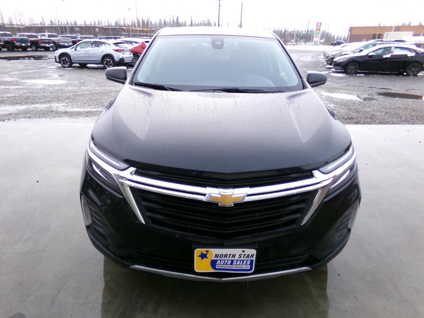 2022 Black Chevrolet Equinox LT AWD (3GNAXUEVXNL) with an 1.5L L4 DOHC 16V TURBO engine, 6A transmission, located at 2630 Philips Field Rd., Fairbanks, AK, 99709, (907) 458-0593, 64.848068, -147.780609 - Photo#1