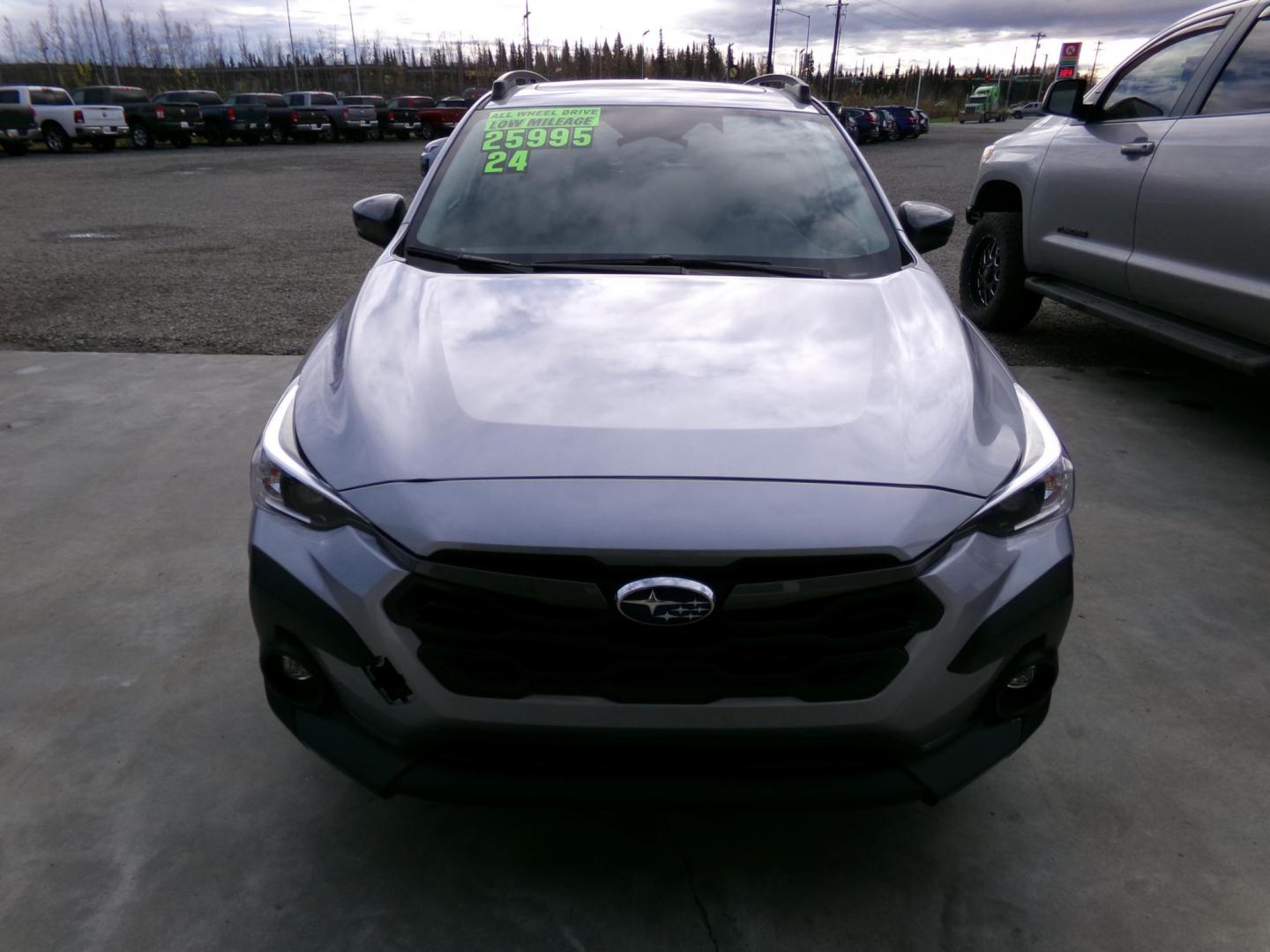 2024 Silver Subaru Crosstrek 2.0i Premium CVT (JF2GUADC0R8) with an 2.0L L4 DOHC 16V engine, CVT transmission, located at 2630 Philips Field Rd., Fairbanks, AK, 99709, (907) 458-0593, 64.848068, -147.780609 - Photo#1