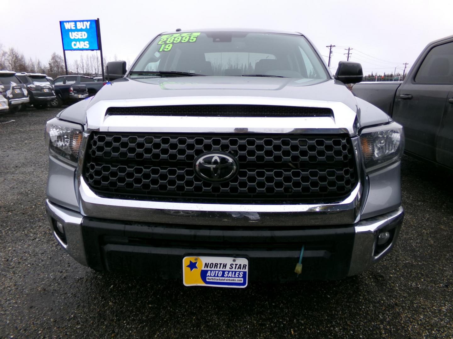 2019 Toyota Tundra SR5 4.6L V8 CrewMax 4WD (5TFDM5F12KX) with an 4.6L V8 DOHC 32V engine, 6A transmission, located at 2630 Philips Field Rd., Fairbanks, AK, 99709, (907) 458-0593, 64.848068, -147.780609 - Photo#1