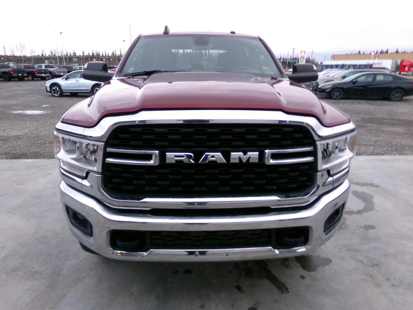 2022 Red RAM 2500 Tradesman Crew Cab SWB 4WD (3C6UR5DJ2NG) with an 6.4L V8 engine, 6A transmission, located at 2630 Philips Field Rd., Fairbanks, AK, 99709, (907) 458-0593, 64.848068, -147.780609 - Photo#1