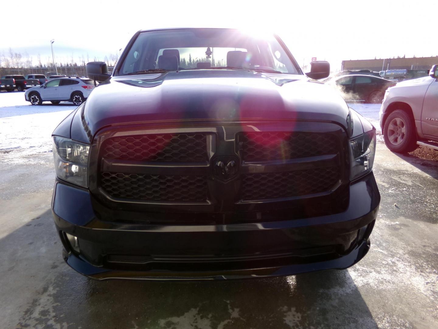 2017 Black RAM 1500 Tradesman Quad Cab 4WD (1C6RR7FT8HS) with an 5.7L V8 OHV 16V engine, 8A transmission, located at 2630 Philips Field Rd., Fairbanks, AK, 99709, (907) 458-0593, 64.848068, -147.780609 - Photo#1