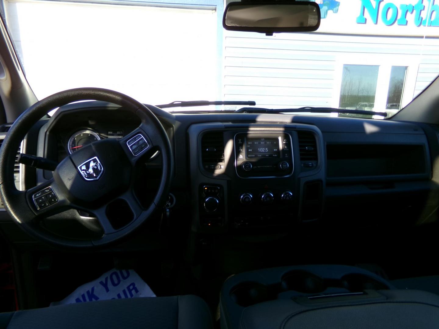 2016 Red Dodge 1500 Tradesman Crew Cab SWB 4WD (3C6RR7KT3GG) with an 5.7L V8 OHV 16V engine, 6A transmission, located at 2630 Philips Field Rd., Fairbanks, AK, 99709, (907) 458-0593, 64.848068, -147.780609 - Photo#6