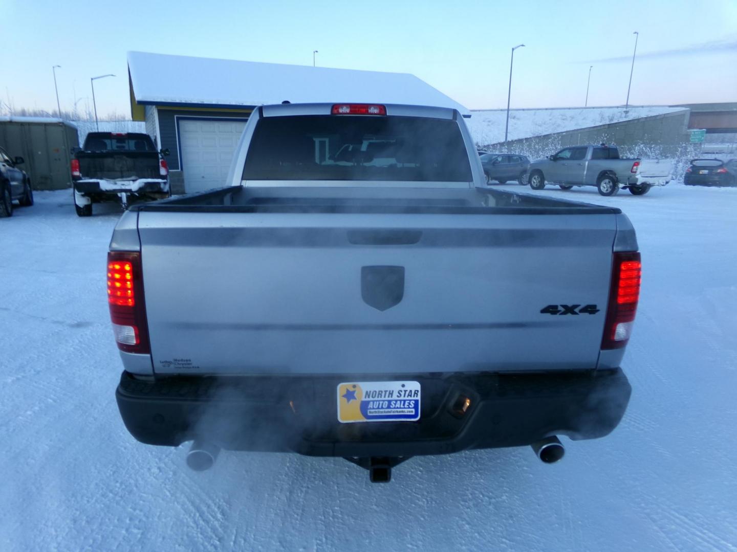 2021 Silver Dodge 1500 Classic Tradesman Crew Cab SWB 4WD (1C6RR7LT3MS) with an 5.7L V8 OHV 16V engine, 8A transmission, located at 2630 Philips Field Rd., Fairbanks, AK, 99709, (907) 458-0593, 64.848068, -147.780609 - Photo#4