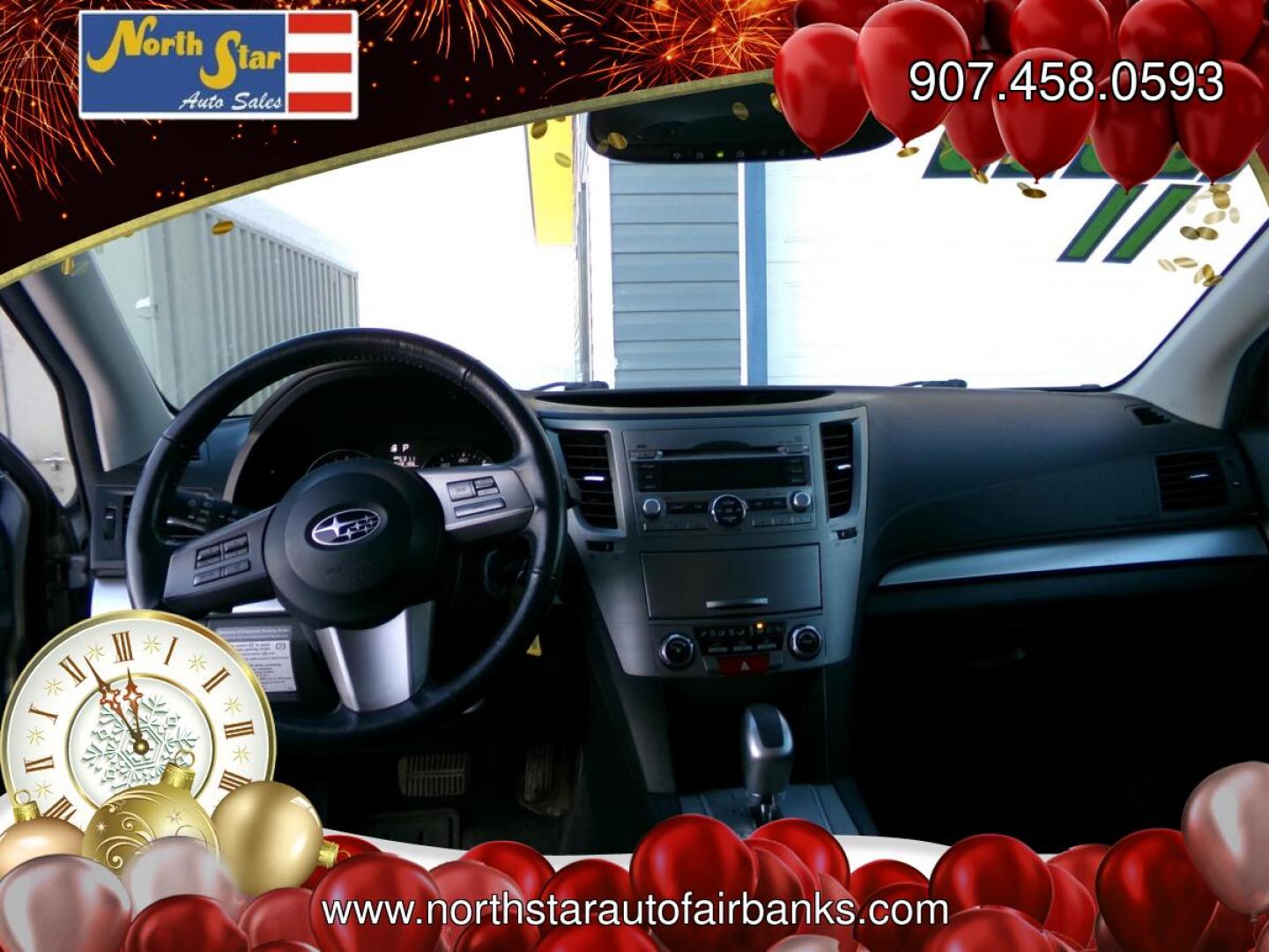 2011 Silver Subaru Outback 2.5i Premium (4S4BRBGC6B3) with an 2.5L H4 DOHC 16V engine, Continuously Variable Transmisson transmission, located at 2630 Philips Field Rd., Fairbanks, AK, 99709, (907) 458-0593, 64.848068, -147.780609- Photo#6