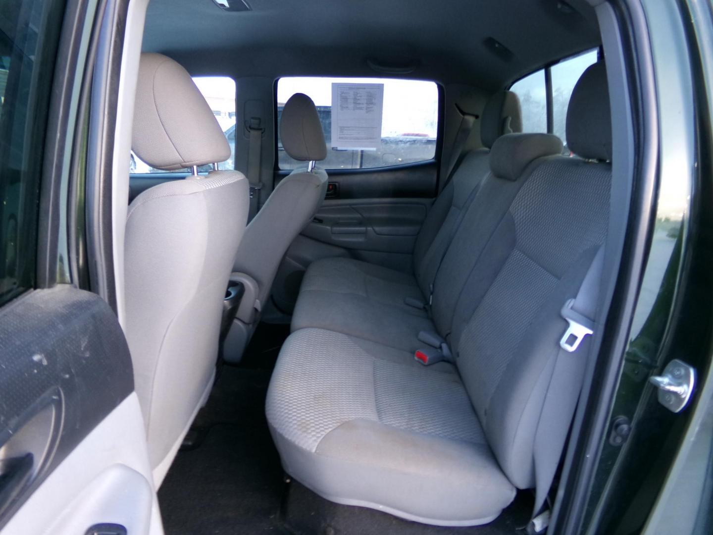 2012 Green Toyota Tacoma Double Cab Long Bed V6 Auto 4WD (3TMMU4FN8CM) with an 4.0L V6 DOHC 24V engine, 5-Speed Automatic transmission, located at 2630 Philips Field Rd., Fairbanks, AK, 99709, (907) 458-0593, 64.848068, -147.780609 - Photo#5