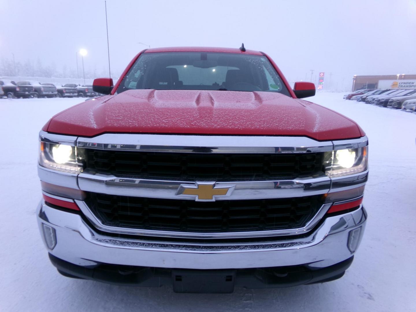 2017 Red Chevrolet Silverado 1500 LT Crew Cab 4WD (3GCUKREC2HG) with an 5.3L V8 OHV 16V engine, 6A transmission, located at 2630 Philips Field Rd., Fairbanks, AK, 99709, (907) 458-0593, 64.848068, -147.780609 - Photo#1