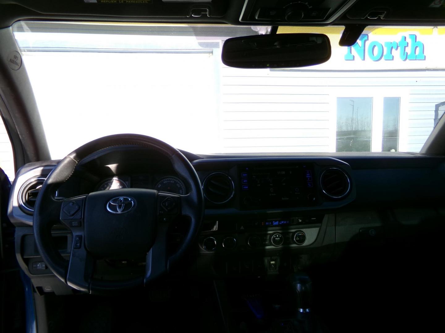 2016 Blue Toyota Tacoma SR5 Double Cab Long Bed V6 5AT 4WD (3TMCZ5AN6GM) with an 3.6L V6 DOHC 24V engine, 5A transmission, located at 2630 Philips Field Rd., Fairbanks, AK, 99709, (907) 458-0593, 64.848068, -147.780609 - Photo#6