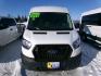 2021 White /Black Ford Transit 250 Van Med. Roof w/Sliding Pass. 148-in. WB (1FTBR2CG2MK) with an 3.5L V6 DOHC 24V engine, 6A transmission, located at 2630 Philips Field Rd., Fairbanks, AK, 99709, (907) 458-0593, 64.848068, -147.780609 - Photo#1