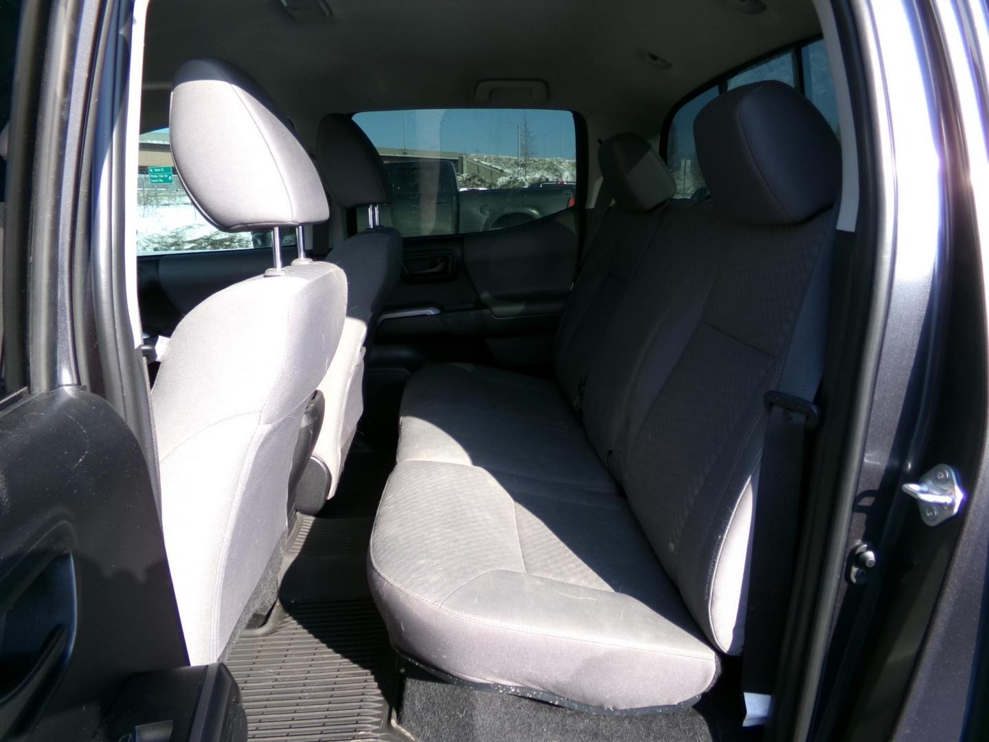2021 Grey /Black Toyota Tacoma SR5 Double Cab Long Bed V6 6AT 4WD (3TMCZ5AN9MM) with an 3.5L V6 DOHC 24V engine, 6A transmission, located at 2630 Philips Field Rd., Fairbanks, AK, 99709, (907) 458-0593, 64.848068, -147.780609 - Photo#5