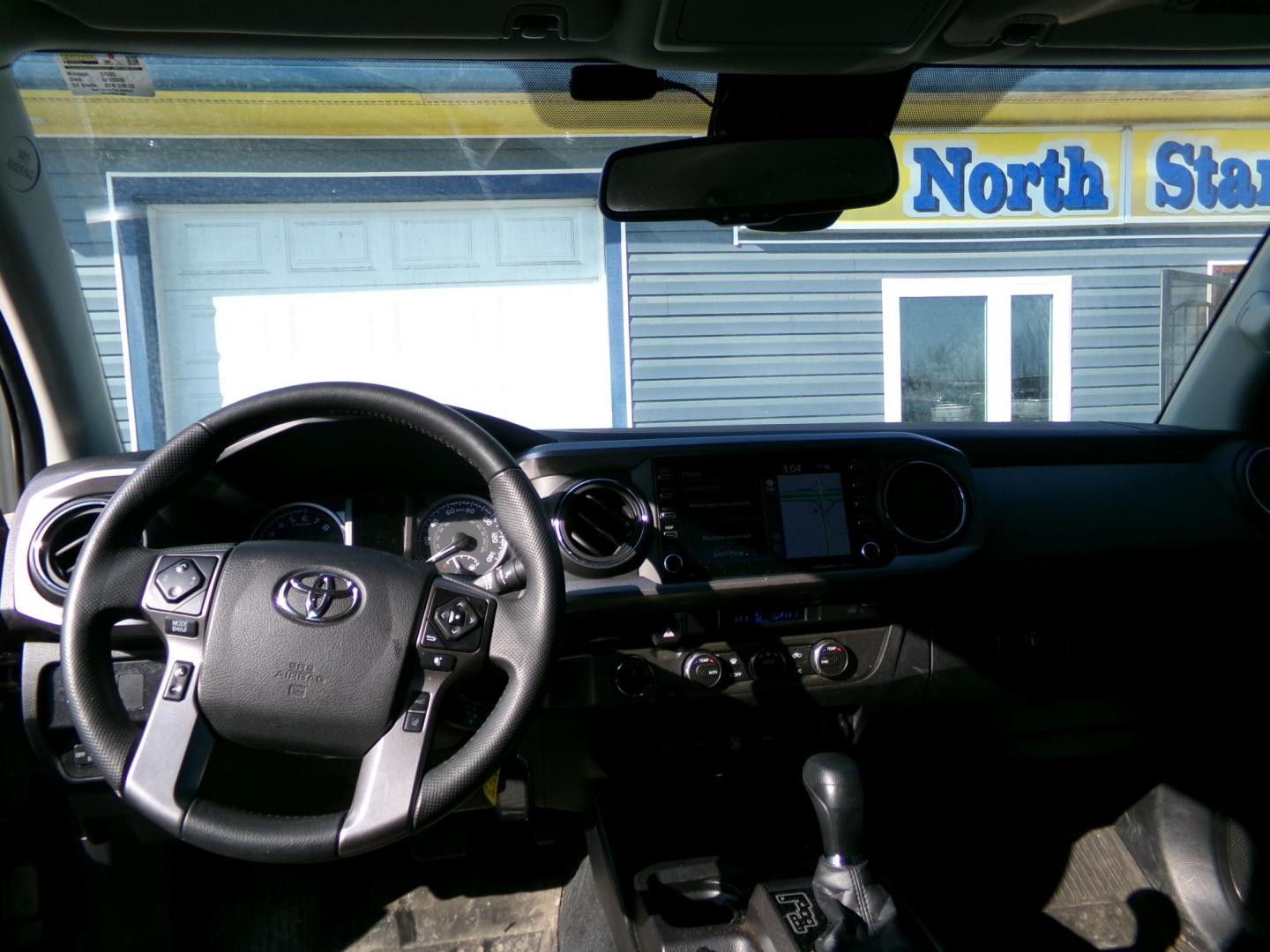 2021 Grey /Black Toyota Tacoma SR5 Double Cab Long Bed V6 6AT 4WD (3TMCZ5AN9MM) with an 3.5L V6 DOHC 24V engine, 6A transmission, located at 2630 Philips Field Rd., Fairbanks, AK, 99709, (907) 458-0593, 64.848068, -147.780609 - Photo#6