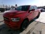 2019 Red Dodge 1500 Laramie Crew Cab SWB 4WD (1C6SRFJT7KN) with an 5.7L V8 OHV 16V engine, 8A transmission, located at 2630 Philips Field Rd., Fairbanks, AK, 99709, (907) 458-0593, 64.848068, -147.780609 - Photo#0