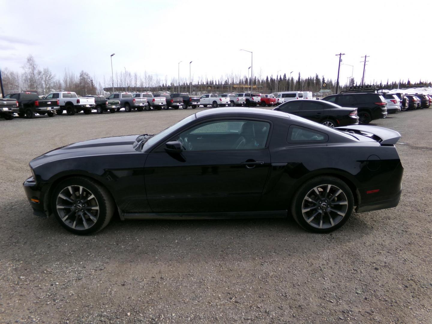 2012 Black Ford Mustang GT Coupe (1ZVBP8CF1C5) with an 5.0L V8 DOHC 32V engine, located at 2630 Philips Field Rd., Fairbanks, AK, 99709, (907) 458-0593, 64.848068, -147.780609 - Photo#2