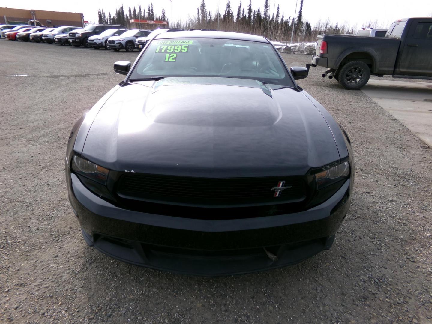 2012 Black Ford Mustang GT Coupe (1ZVBP8CF1C5) with an 5.0L V8 DOHC 32V engine, located at 2630 Philips Field Rd., Fairbanks, AK, 99709, (907) 458-0593, 64.848068, -147.780609 - Photo#1