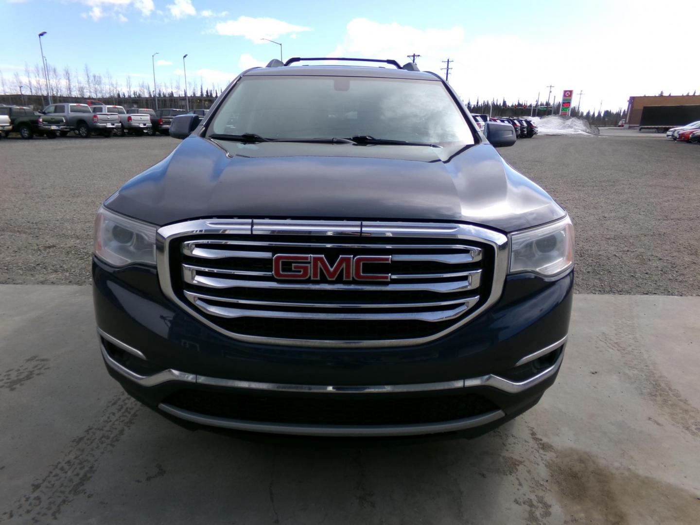 2018 Blue GMC Acadia SLT-1 AWD (1GKKNULS2JZ) with an 3.6L V6 DOHC 24V engine, 6A transmission, located at 2630 Philips Field Rd., Fairbanks, AK, 99709, (907) 458-0593, 64.848068, -147.780609 - Photo#1