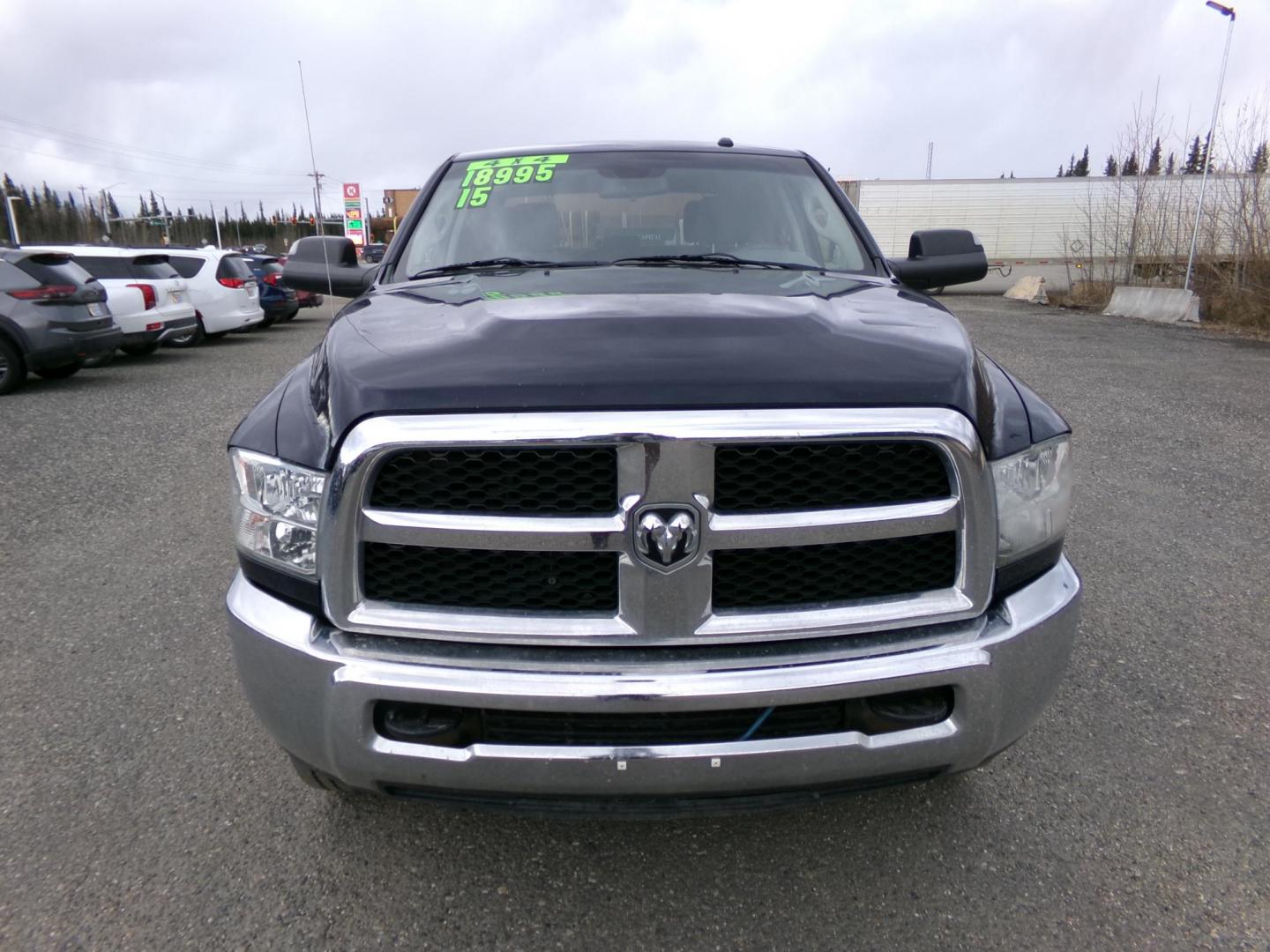 2015 Blue Dodge 2500 Tradesman Crew Cab SWB 4WD (3C6TR5CTXFG) with an 5.7L V8 OHV 16V engine, 6-Speed Automatic transmission, located at 2630 Philips Field Rd., Fairbanks, AK, 99709, (907) 458-0593, 64.848068, -147.780609 - Photo#1