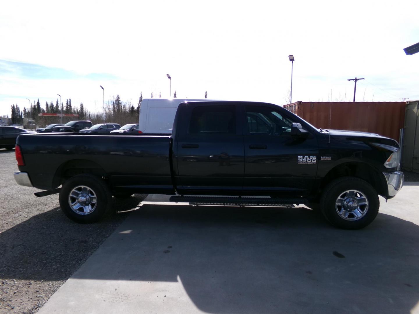 2017 Grey Dodge 3500 Tradesman Crew Cab 4WD (3C63R3GJ3HG) with an 6.4L V8 OHV 16V engine, 6A transmission, located at 2630 Philips Field Rd., Fairbanks, AK, 99709, (907) 458-0593, 64.848068, -147.780609 - Photo#2
