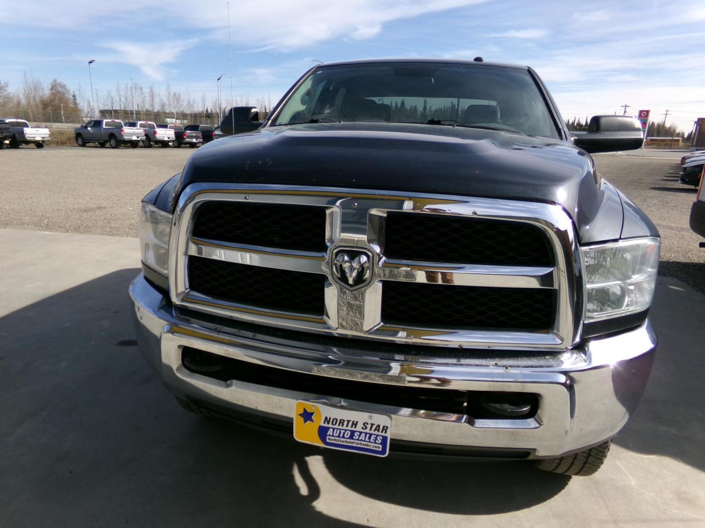 2017 Grey Dodge 3500 Tradesman Crew Cab 4WD (3C63R3GJ3HG) with an 6.4L V8 OHV 16V engine, 6A transmission, located at 2630 Philips Field Rd., Fairbanks, AK, 99709, (907) 458-0593, 64.848068, -147.780609 - Photo#1