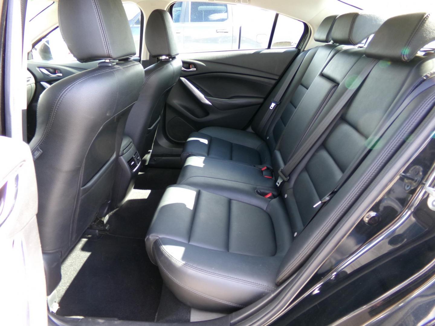 2015 Black Mazda Mazda6 i Touring (JM1GJ1V52F1) with an 2.5L L4 DOHC 16V engine, 6-Speed Automatic transmission, located at 2630 Philips Field Rd., Fairbanks, AK, 99709, (907) 458-0593, 64.848068, -147.780609 - Photo#5