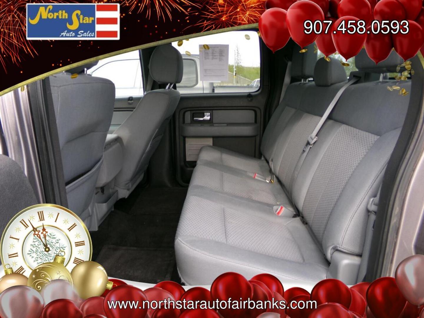 2013 Grey Ford F-150 XLT SuperCrew 6.5-ft. Bed 4WD (1FTFW1ET0DK) with an 3.5L V6 TURBO engine, 6-Speed Automatic transmission, located at 2630 Philips Field Rd., Fairbanks, AK, 99709, (907) 458-0593, 64.848068, -147.780609- Photo#5