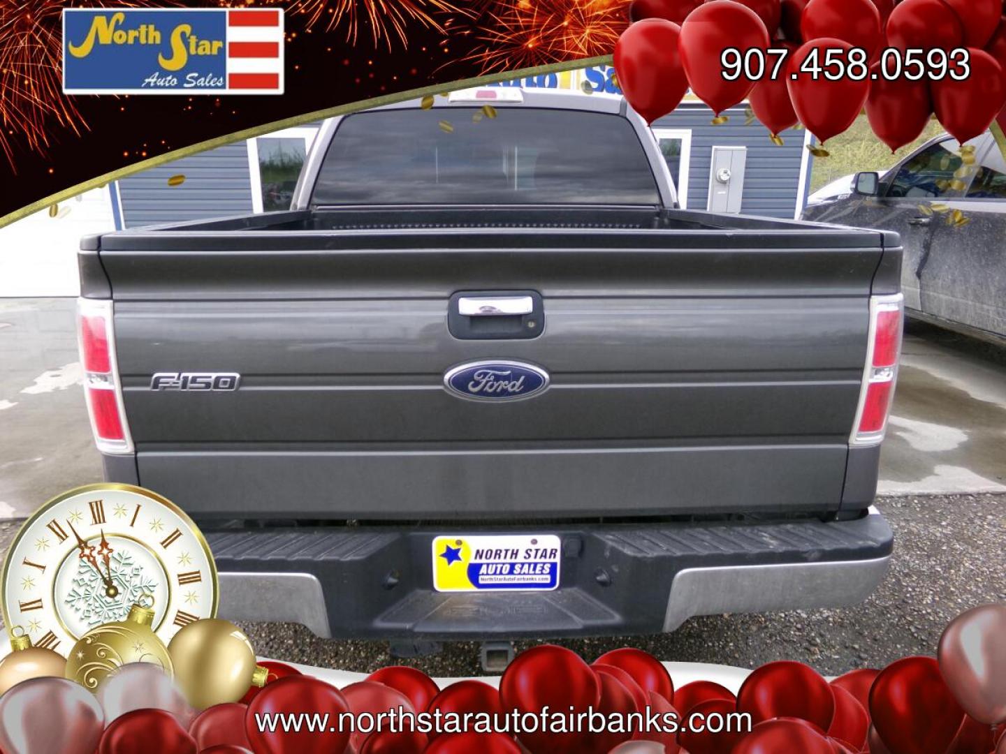 2013 Grey Ford F-150 XLT SuperCrew 6.5-ft. Bed 4WD (1FTFW1ET0DK) with an 3.5L V6 TURBO engine, 6-Speed Automatic transmission, located at 2630 Philips Field Rd., Fairbanks, AK, 99709, (907) 458-0593, 64.848068, -147.780609- Photo#3