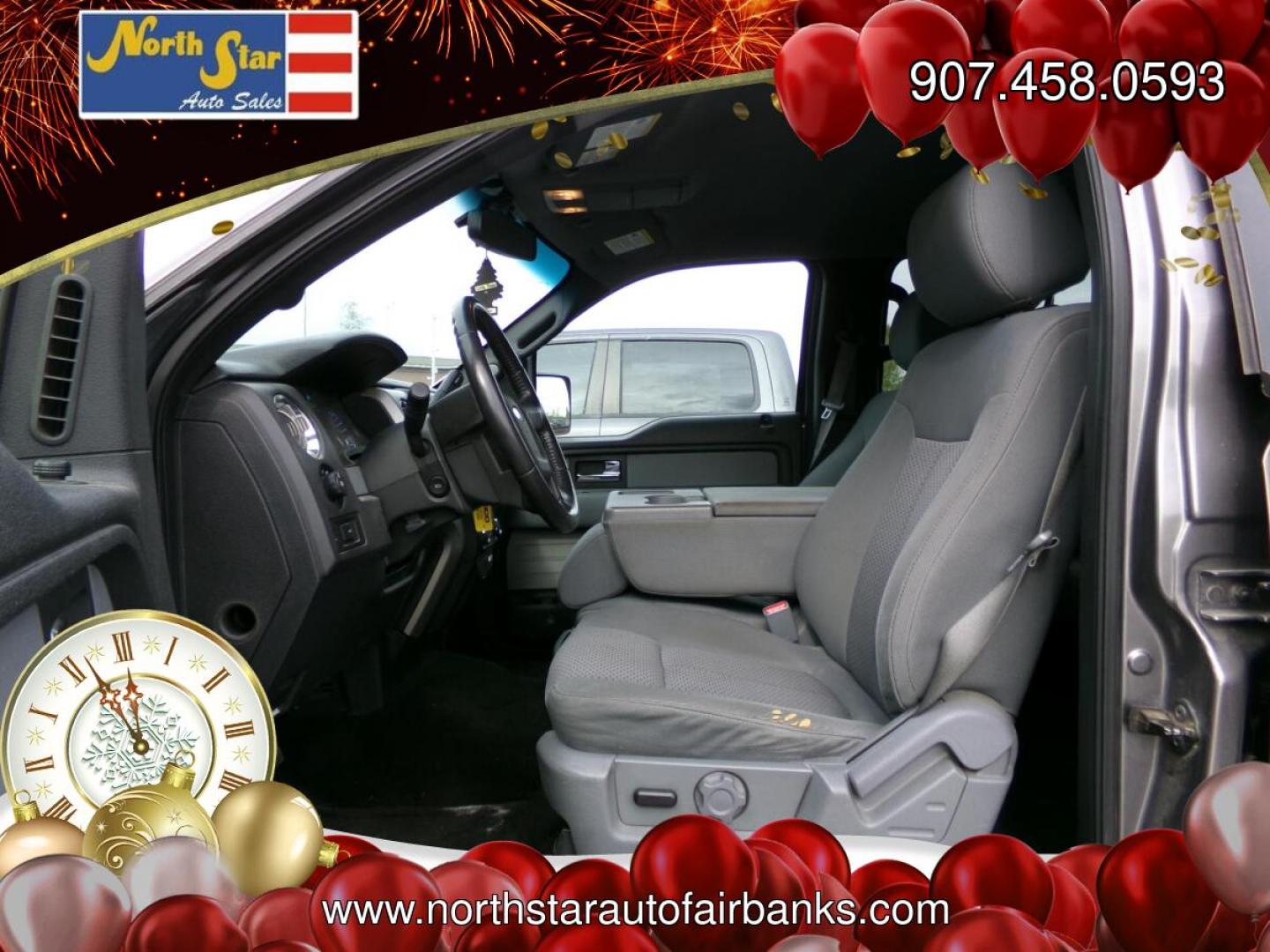 2013 Grey Ford F-150 XLT SuperCrew 6.5-ft. Bed 4WD (1FTFW1ET0DK) with an 3.5L V6 TURBO engine, 6-Speed Automatic transmission, located at 2630 Philips Field Rd., Fairbanks, AK, 99709, (907) 458-0593, 64.848068, -147.780609- Photo#4