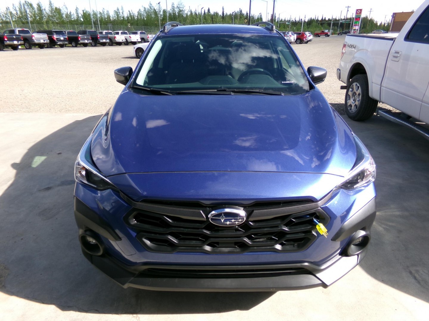 2025 Blue Subaru Crosstrek Premium (JF2GUHDC7SH) with an 2.0L L4 DOHC 16V engine, CVT transmission, located at 2630 Philips Field Rd., Fairbanks, AK, 99709, (907) 458-0593, 64.848068, -147.780609- Photo#1