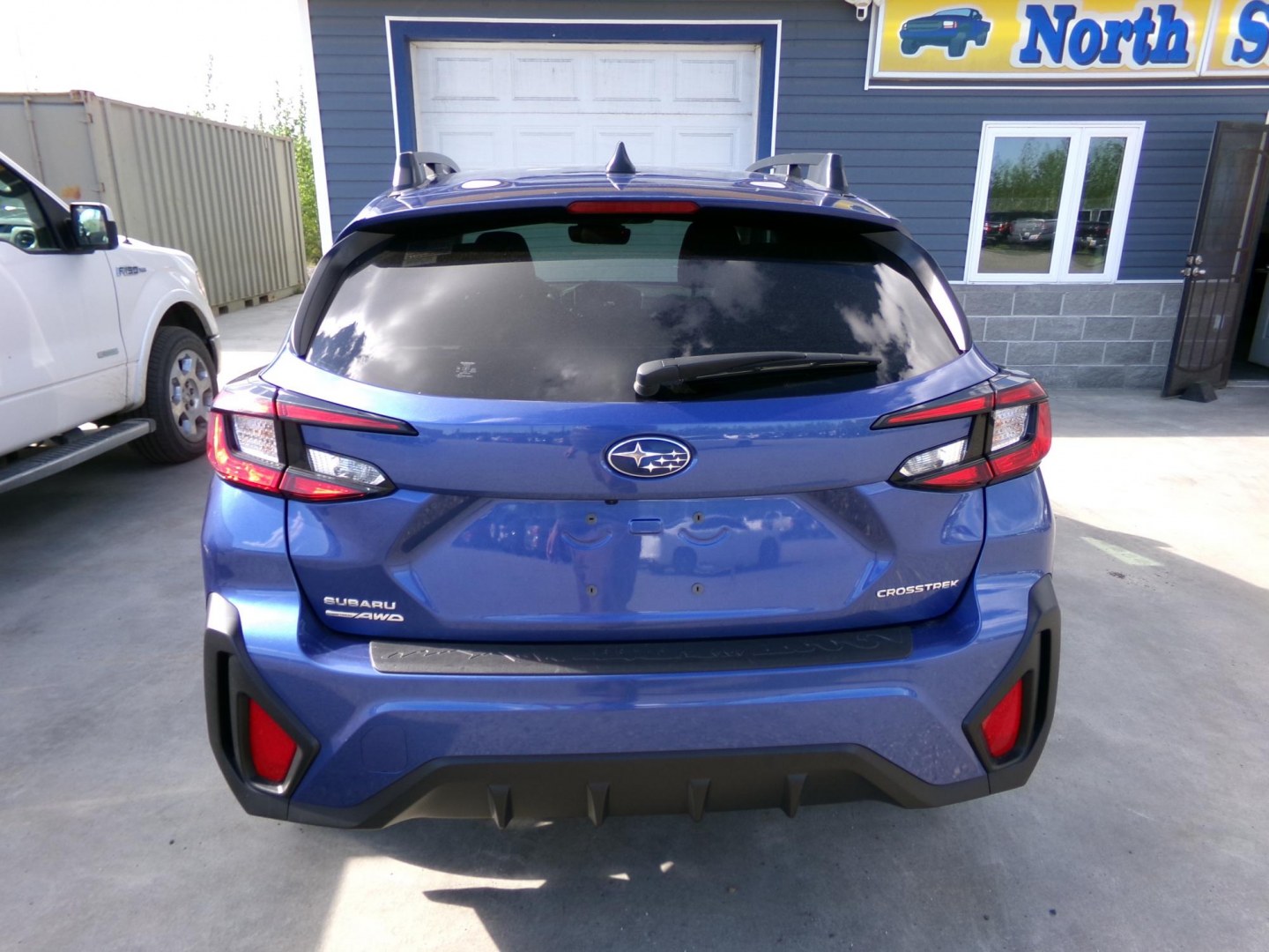2025 Blue Subaru Crosstrek Premium (JF2GUHDC7SH) with an 2.0L L4 DOHC 16V engine, CVT transmission, located at 2630 Philips Field Rd., Fairbanks, AK, 99709, (907) 458-0593, 64.848068, -147.780609- Photo#3