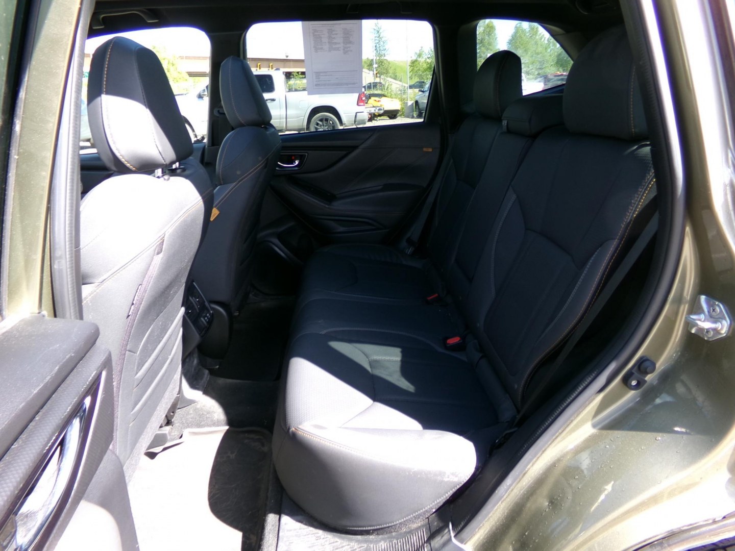 2022 Green Subaru Forester Sport (JF2SKAMC9NH) with an 2.5L H4 SOHC 16V engine, CVT transmission, located at 2630 Philips Field Rd., Fairbanks, AK, 99709, (907) 458-0593, 64.848068, -147.780609- Photo#5