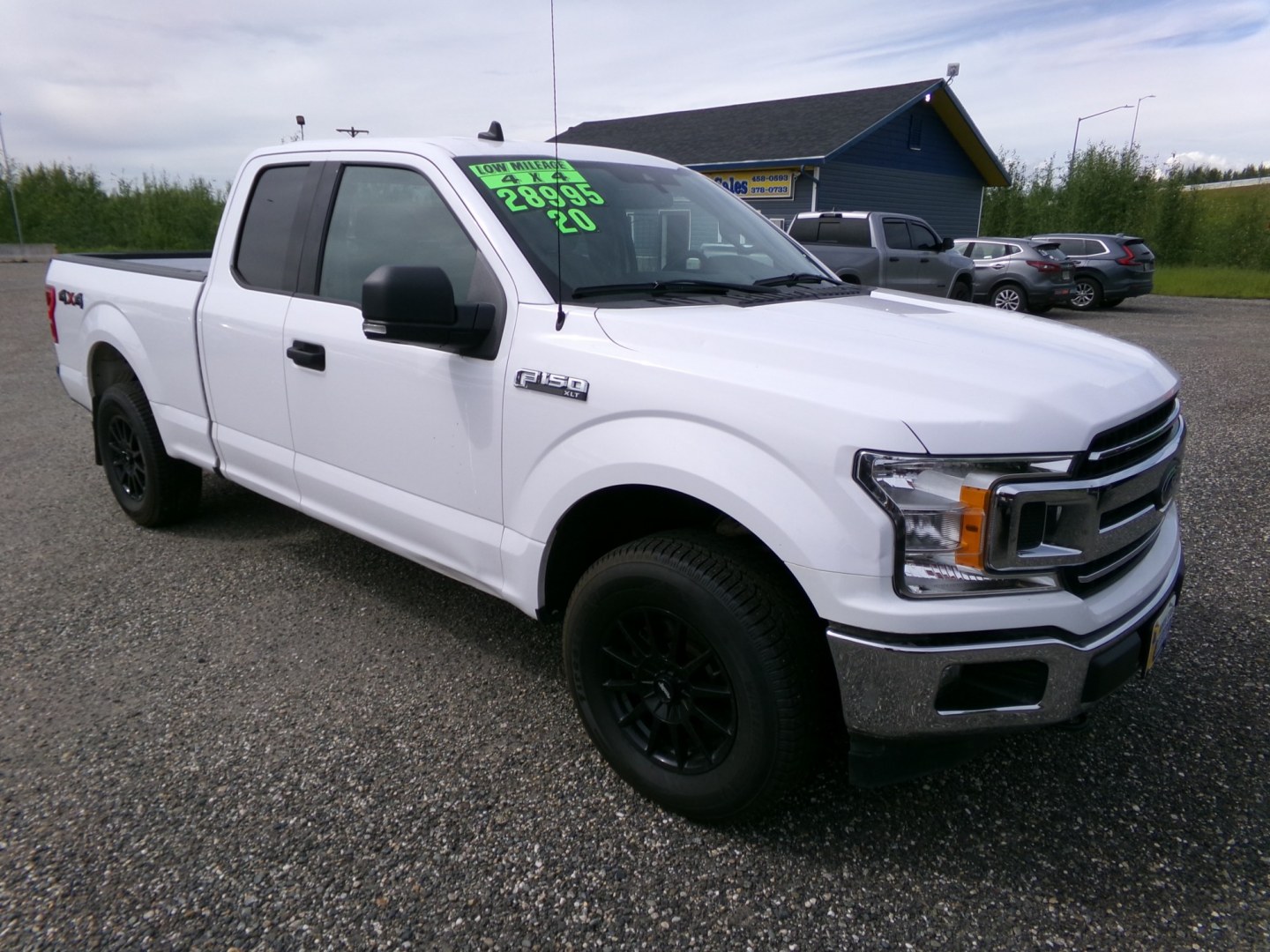 2020 White Ford F-150 Lariat SuperCab 6.5-ft. 4WD (1FTEX1EP7LK) with an 2.7L V6 DOHC 24V engine, 6A transmission, located at 2630 Philips Field Rd., Fairbanks, AK, 99709, (907) 458-0593, 64.848068, -147.780609- Photo#0