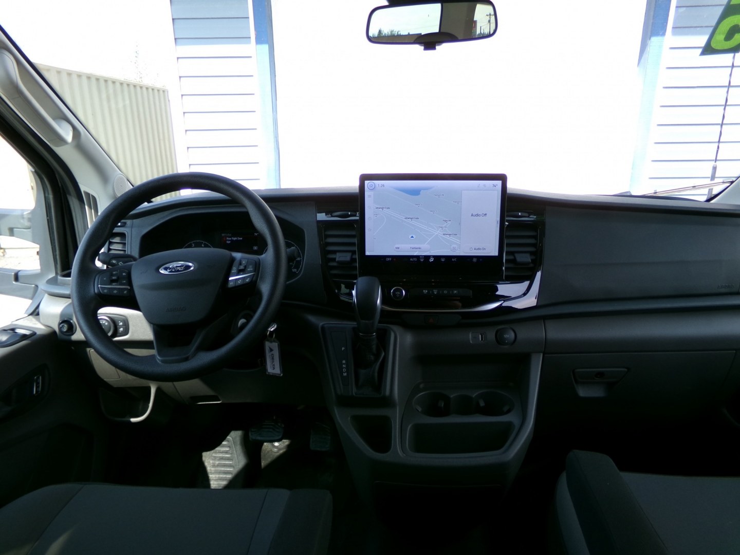 2025 Black Ford Transit 350 Wagon HD High Roof XL Sliding Pass. 148 WB EL (1FBVU5XG4SK) with an 3.5L V6 DOHC 24V engine, 6A transmission, located at 2630 Philips Field Rd., Fairbanks, AK, 99709, (907) 458-0593, 64.848068, -147.780609- Photo#7