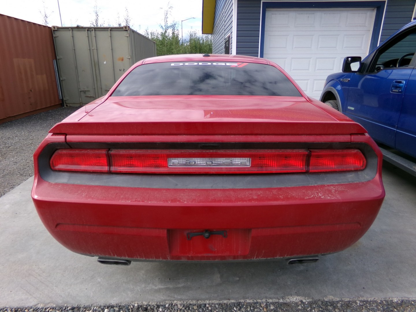 2012 Red Dodge Challenger SXT (2C3CDYAG5CH) with an 3.6L V6 DOHC 24V engine, 4-Speed Automatic transmission, located at 2630 Philips Field Rd., Fairbanks, AK, 99709, (907) 458-0593, 64.848068, -147.780609- Photo#3