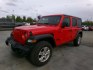 2022 Red Jeep Wrangler Unlimited Sport (1C4HJXDG2NW) with an 3.6L V6 DOHC 24V FFV engine, 6A transmission, located at 2630 Philips Field Rd., Fairbanks, AK, 99709, (907) 458-0593, 64.848068, -147.780609- Photo#0