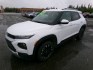 2022 White Chevrolet Trailblazer LT AWD (KL79MRSLXNB) with an 1.3L L3 DOHC 12V engine, 9A transmission, located at 2630 Philips Field Rd., Fairbanks, AK, 99709, (907) 458-0593, 64.848068, -147.780609- Photo#0