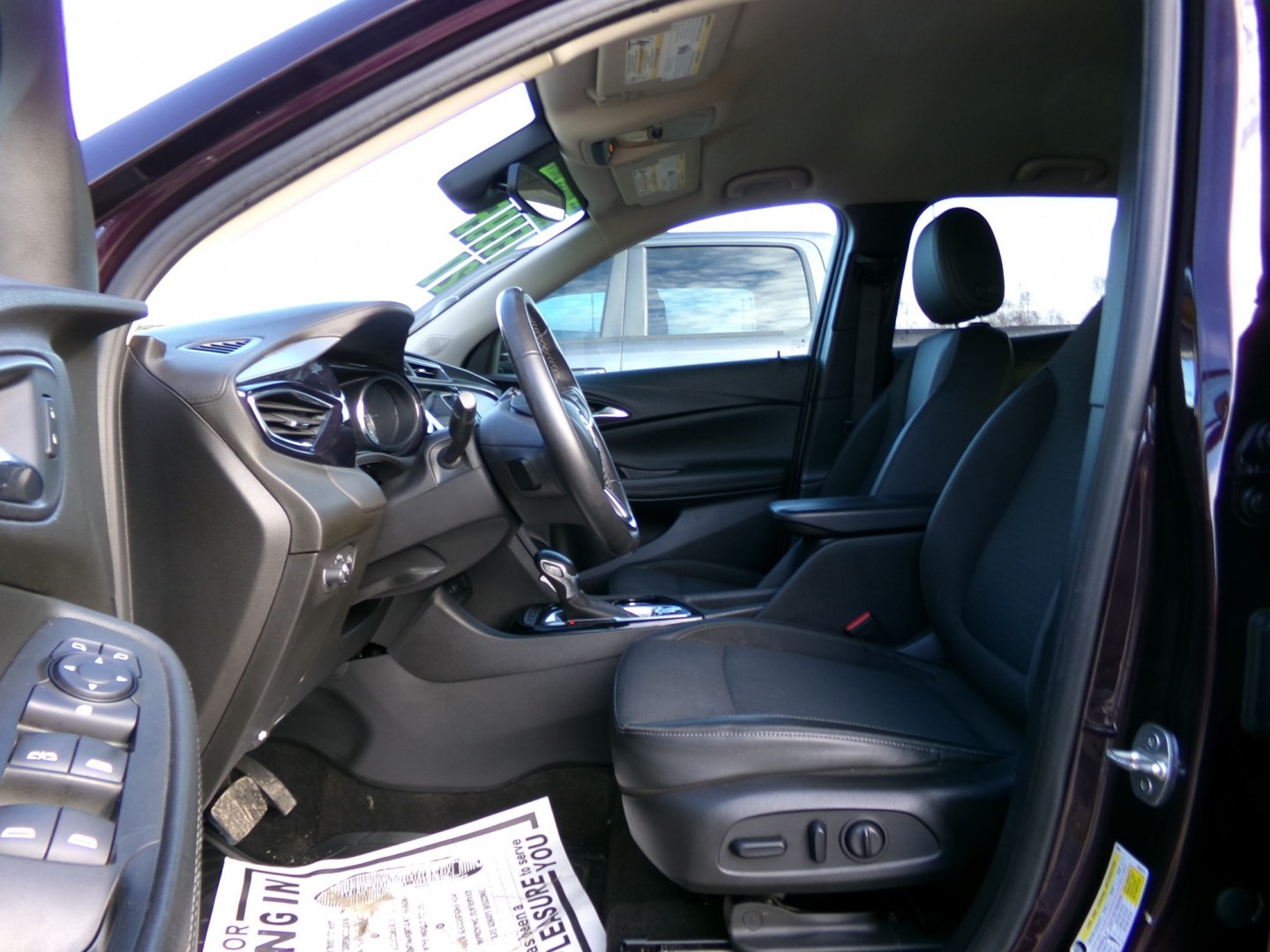 2020 Black Buick Encore GX Select AWD (KL4MMESL2LB) with an 1.3L L3 TURBO engine, 9A transmission, located at 2630 Philips Field Rd., Fairbanks, AK, 99709, (907) 458-0593, 64.848068, -147.780609- Photo#4