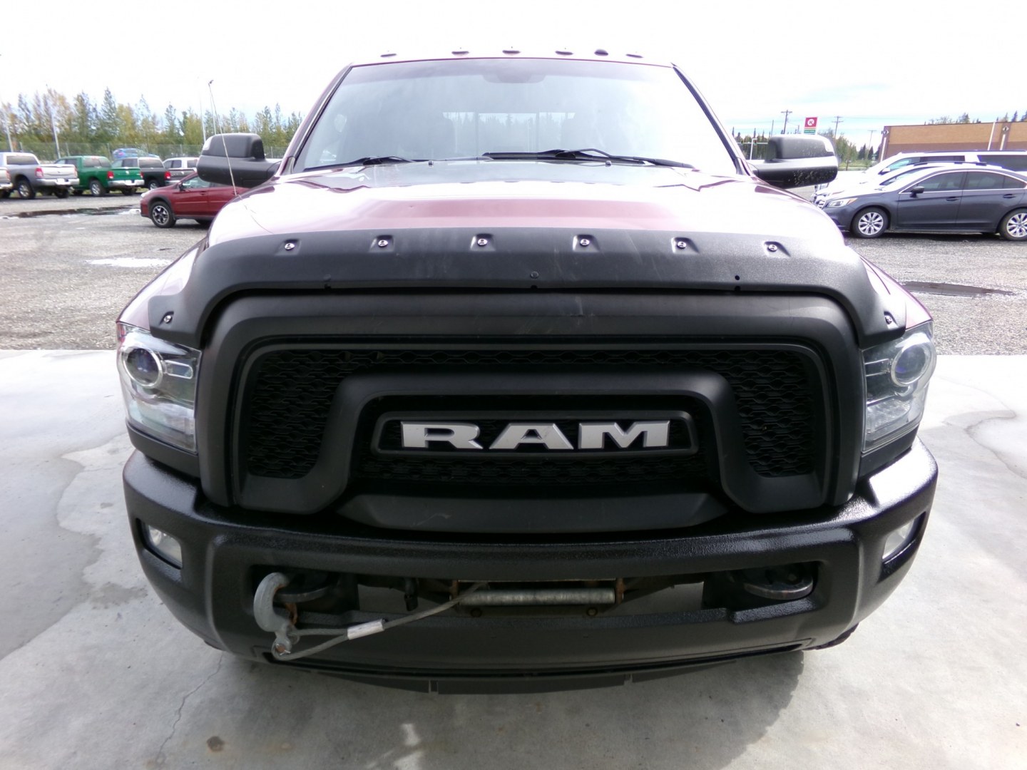 2017 Red RAM 2500 Power Wagon Crew Cab SWB 4WD (3C6TR5EJXHG) with an 6.4L V8 engine, 6A transmission, located at 2630 Philips Field Rd., Fairbanks, AK, 99709, (907) 458-0593, 64.848068, -147.780609- Photo#1