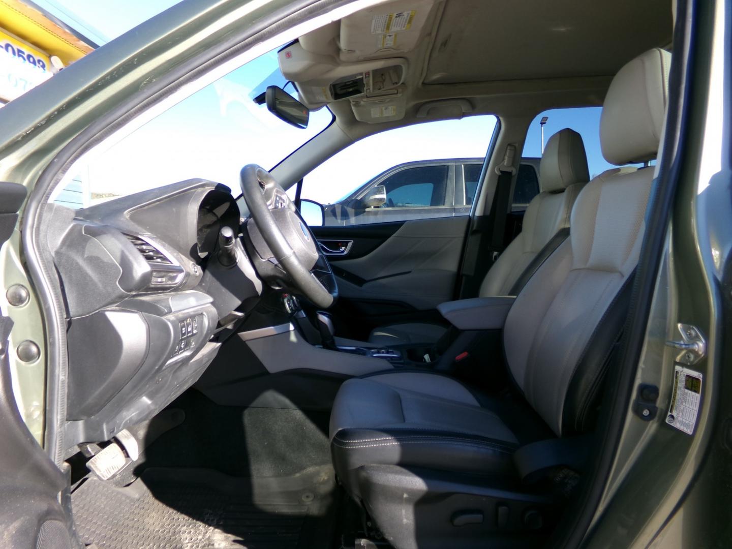 2021 Green and Matte Black Subaru Forester Limited (JF2SKAUC0MH) with an 2.5L H4 SOHC 16V engine, CVT transmission, located at 2630 Philips Field Rd., Fairbanks, AK, 99709, (907) 458-0593, 64.848068, -147.780609- Photo#4